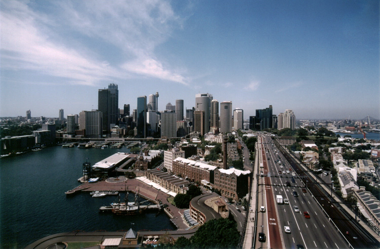 Sydney CBD, January 2002